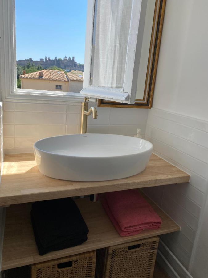 La Belle Histoire Villa Carcassonne Bagian luar foto