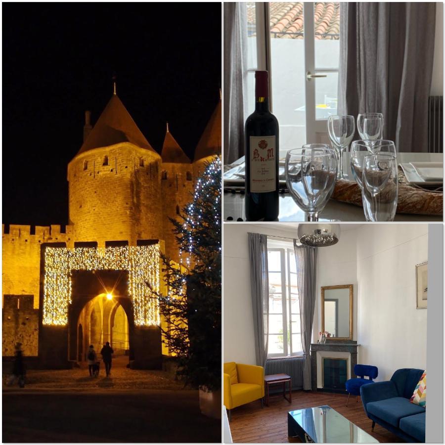 La Belle Histoire Villa Carcassonne Bagian luar foto